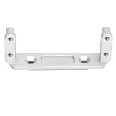 Imagen del producto de Soporte para servo de control remoto, soporte para servo de coche de control remoto, soporte para servo de control remoto a escala 1/10, soporte para servo para vehículos todoterreno de control remoto a escala 1/10, soporte para servo de aleación de aluminio, soporte para servo