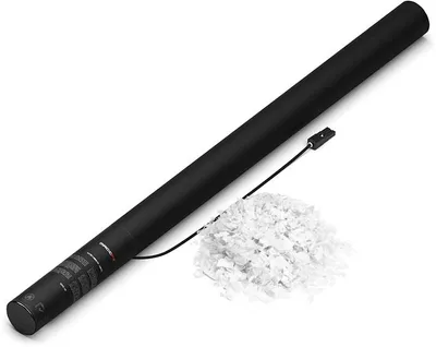 Produktbild von Magic FX Elektrische Konfettikanone Schneeflocken 80cm - Weiß