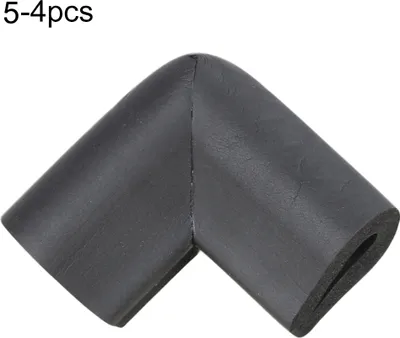 Produktbild von 4pcs U Form Sicherheit Baby Anti -Kollisionstisch Schreibtisch Kante Eckschutzschutzabdeckung-Schwarz ,Größen:4pcs