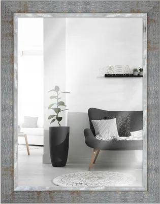 Produktbild von MendeFrames H670 Wandspiegel Industrial grau 50x65 cm