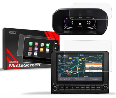 Produktbild von Matte Autodisplayfolie 2in1 für Kia Stonic 8" (2022-2023), Grizz Protector
