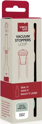 Immagine prodotto di Set di tappi per vino Vacu Vin - 4 accessori colorati per il vino