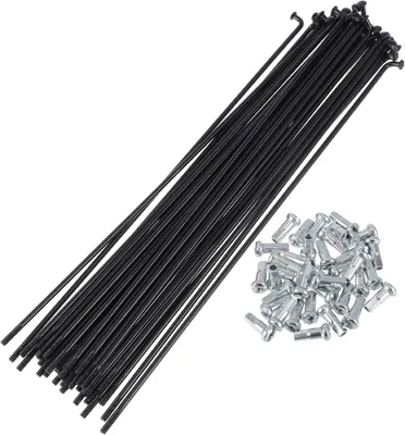 Obrázok produktu pre Kolesá na bicykel, 13G, 195 mm, 36 kusov, oceľové, určené na bicyklové ráfiky