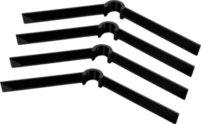 Obrázok produktu pre 4X náhradný diel 22 mm pre Grow Box Fixture Poles Space Booster stan skriňa tyče upevňovacie príslušenstvo Growschrank vhodný pre Growbox AC Infinity CLOUDLAB 722 Vivosun PRO BloomBoxx