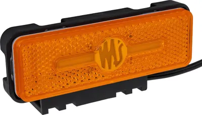 Obrázek produktu pro Obrysové světlo WAŚ W254 2033 LED, oranžové, univerzální, s držákem