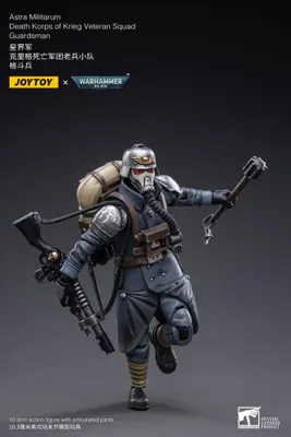 Obrázok produktu pre Warhammer 40k Actionfigur 1/18 Astra MilitarumDeath Korps of Krieg Veteran Squad Guardsman 11 cm