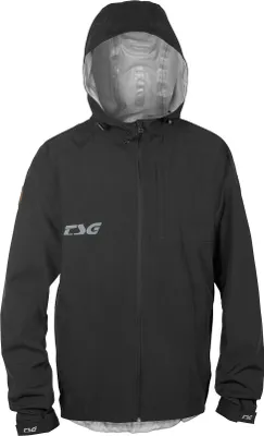 Produktbild von TSG Drop Regenjacke Herren black Größe S
