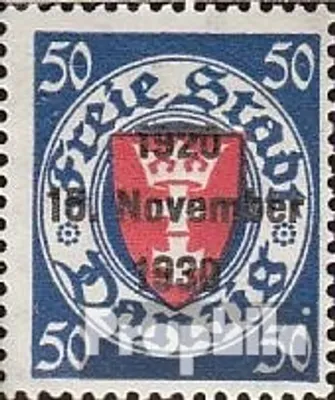 Produktbild von Briefmarken Danzig 1930 Mi 228 mit Falz Freimarke