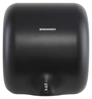 Turbo-Handtrockner, Sensor, schwarz, 325x295x171 mm