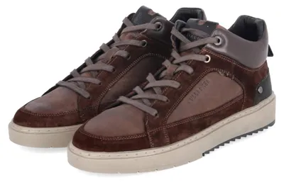 Productafbeelding van Bullboxer heren sneakers, bruin leer, maat: 44