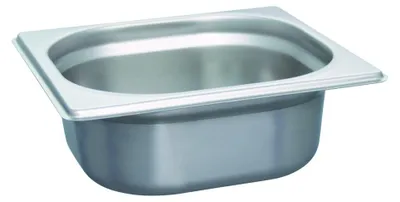 Produktbild von Edelstahl Gastronorm Behälter GN 1/6, 65 mm Tiefe, 1,0 Liter Fassungsvermögen