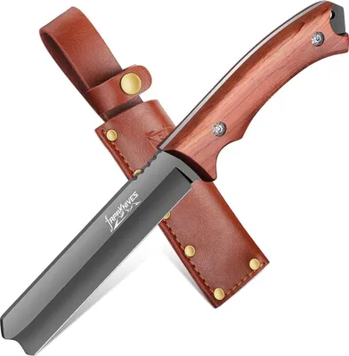Zdjęcie produktu dla Nóż survivalowy Japaknives Nóż myśliwski Outdoor Bushcraft ze stałym ostrzem
