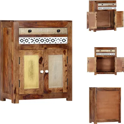 Produktbild von vidaXL Beistellschrank 60x30x75 cm Massivholz Palisander -  Sideboards