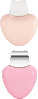 Obrázok produktu pre Blackhead remover spatula 2PCS, nerezová oceľ, plastová rukoväť, efektívna na čierne bodky