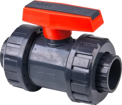 Produktbild von OSAGA PVC-U Kugelhahn PROFI PN10 Ø 40 mm 1-1/4 Zoll