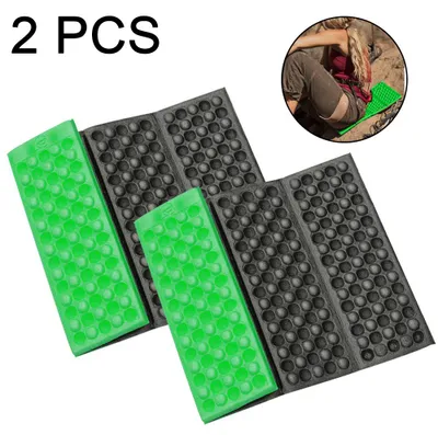 Produktbild von 2 Stück wasserdichte XPE-Schaumstoff-Sitzmatten für Camping, Picknick, Wandern, Trekking, Bergsteigen und Trekking
