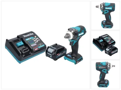 Imagen del producto de Atornillador de impacto a batería Makita TW 004 GD1 40 V máx. 1/2" 350 Nm XGT sin escobillas + 1 batería de 2,5 Ah + cargador