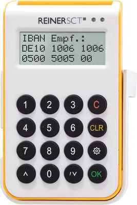 Image de Reiner SCT cyberJack one smart card reader USB White, Yellow