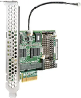 Obrázek produktu pro HPE SmartArray 820834-B21, SATA, PCI, 0, 1, 5, 6, 10, 50, 60, 12 Gbit/s, Standard PCIe plug-in card, 96 W