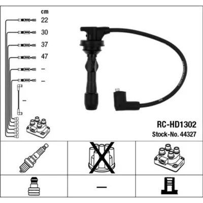 Immagine prodotto di Set di cavi di accensione NGK 44327