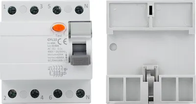 Obrázek produktu pro GYL10 4pólový proudový chránič 63A 400VAC Proudový chránič (RCCB) 30mA