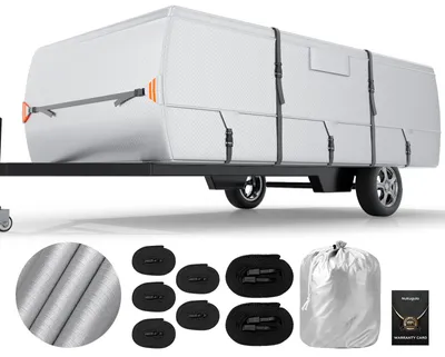 Produktbild von Nukugula Anti-UV-Pop-Up-Abdeckung, faltbar, Ripstop-Passform, 3,4 m - 30,6 cm, m