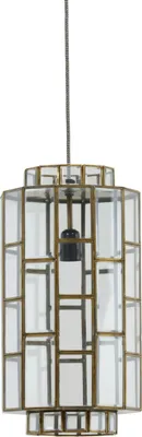 Produktbild von Light & Living - Hängelampe SØSTRENE - Ø24x45cm - Bronze
