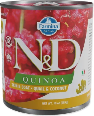 Zdjęcie produktu dla Konserwa N&D Dog Quinoa Przepiórka i Kokos 285g