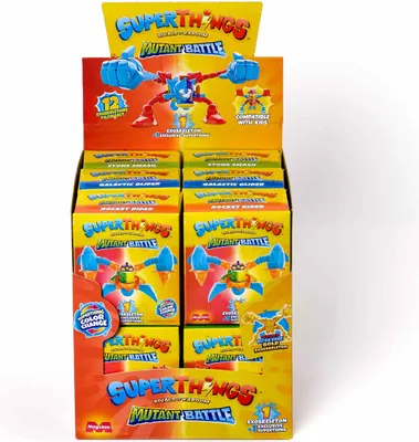 Zdjęcie produktu dla SUPERTHINGS Ekstremalne Figurki Mutantów - Stwórz własną bitwę pełną emocji