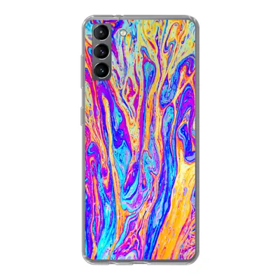 Produktbild von MuchoWow® Handyhülle Schutzhülle Hülle für Samsung Galaxy S21 Plus Kunst - Farben - Psychedelisch Silikon Softcase Handy Hülle - Handy-Tasche