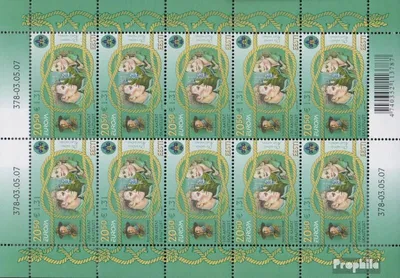 Produktbild von Briefmarken Estland 2007 Mi 585Klb Kleinbogen (kompl.Ausg.) postfrisch Europa