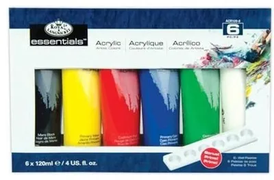 Productafbeelding van Acrylverf 120 ml - Set van 6 Tubes