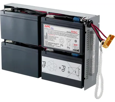 Produktbild von APC RBC24 - Ersatzbatterie für Unterbrechungsfreie Notstromversorgung (USV) von APC - passend für Modell SUA1500RMI2U und andere