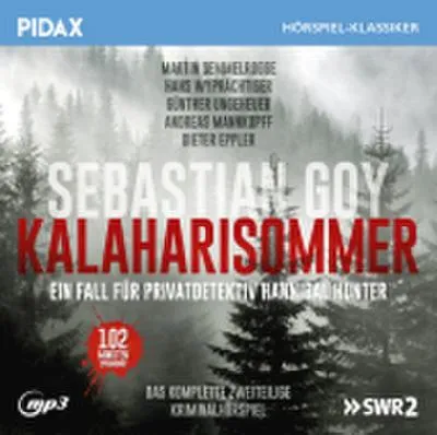 Produktbild von Kalaharisommer - Pivatdetektiv Hannibal Hunter, 1 Audio-CD, MP3