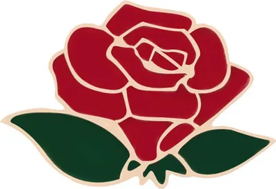 Produktbild von Brosche - Rose