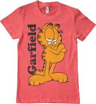 Produktbild von Garfield T-Shirt - Small - RedHeather