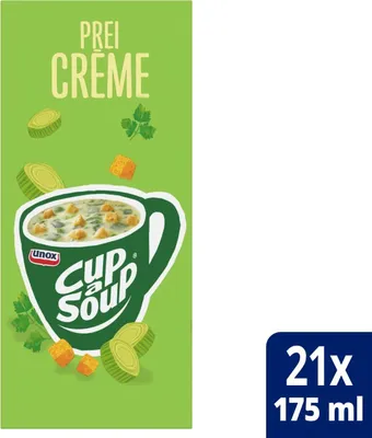 Produktbild von Unox Cup-a-Soup Lauch/Sahne 21 x 0,83 cl