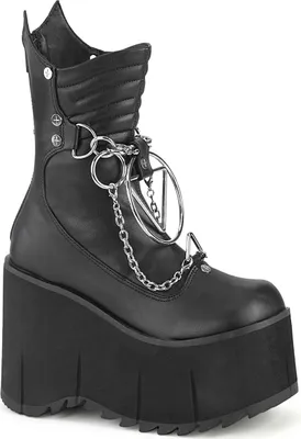 Produktbild von KERA-130 Damen Boots von DemoniaCult, Schwarz  , EU 36, US 6