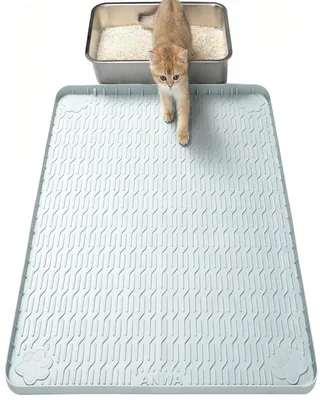 Katzenstreu-Matte Grau, 101x71 cm