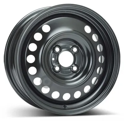 Produktbild von 15 Zoll Stahlfelge ALCAR 15"x5.5" 4x100 PCD ET40 60.00mm Felge Schwarz
