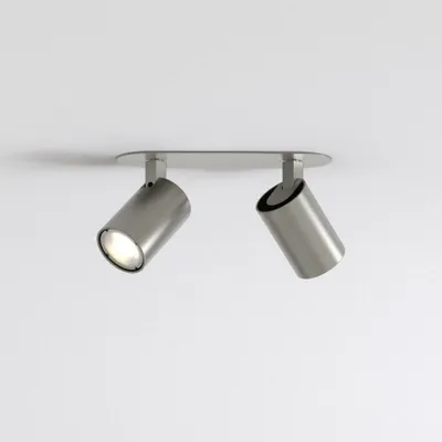Imagen del producto de ASTRO: Focos empotrables Ascoli Twin, 2x50W, casquillo GU10, acabado níquel mate, modelo 1286099