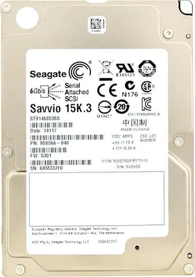 Produktbild von SEAGATE ST9146853SS 146 GB Savvio Festplatte