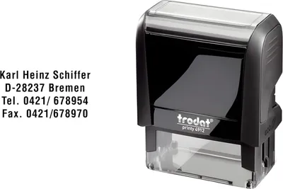 Produktbild von trodat Textstempelautomat Printy 49 11 4.0, blau (62515772)