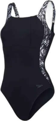 Produktbild von Speedo Shaping LunaLustre Badeanzug für Damen, Farbe:Schwarz, Größe:42
