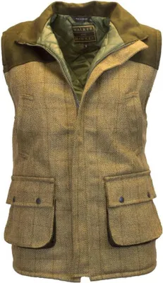 Produktbild von Walker and Hawkes Herren Tweed Weste Derby Warrington – Light Sage L