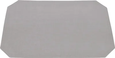 Produktbild von Tischset Platzset silber 35x50 cm Untersetzer wasserabweisend Leinenoptik