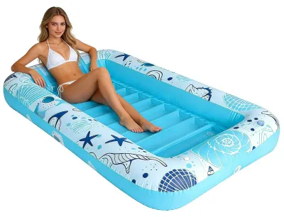 Produktbild von Aufblasbarer Schwimmring mit Getränkehalter