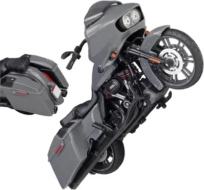 Productafbeelding van Motorfiets Model - Speelgoed Motor - Verzamelen Hobbys - Gedetailleerde Replica - 1:18 Schaal - Style A