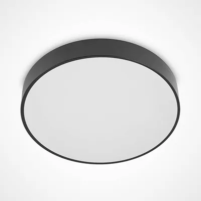 Produktbild von Lindby LED-Deckenleuchte Milada, schwarz, CCT, Fernbedienung