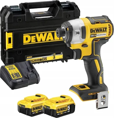 Produktbild von DeWALT DCF887P2-QW, Schlagschrauber, Schwarz, Gelb, 1/4 Zoll, 3250 RPM, 205 Nm, 1000 RPM